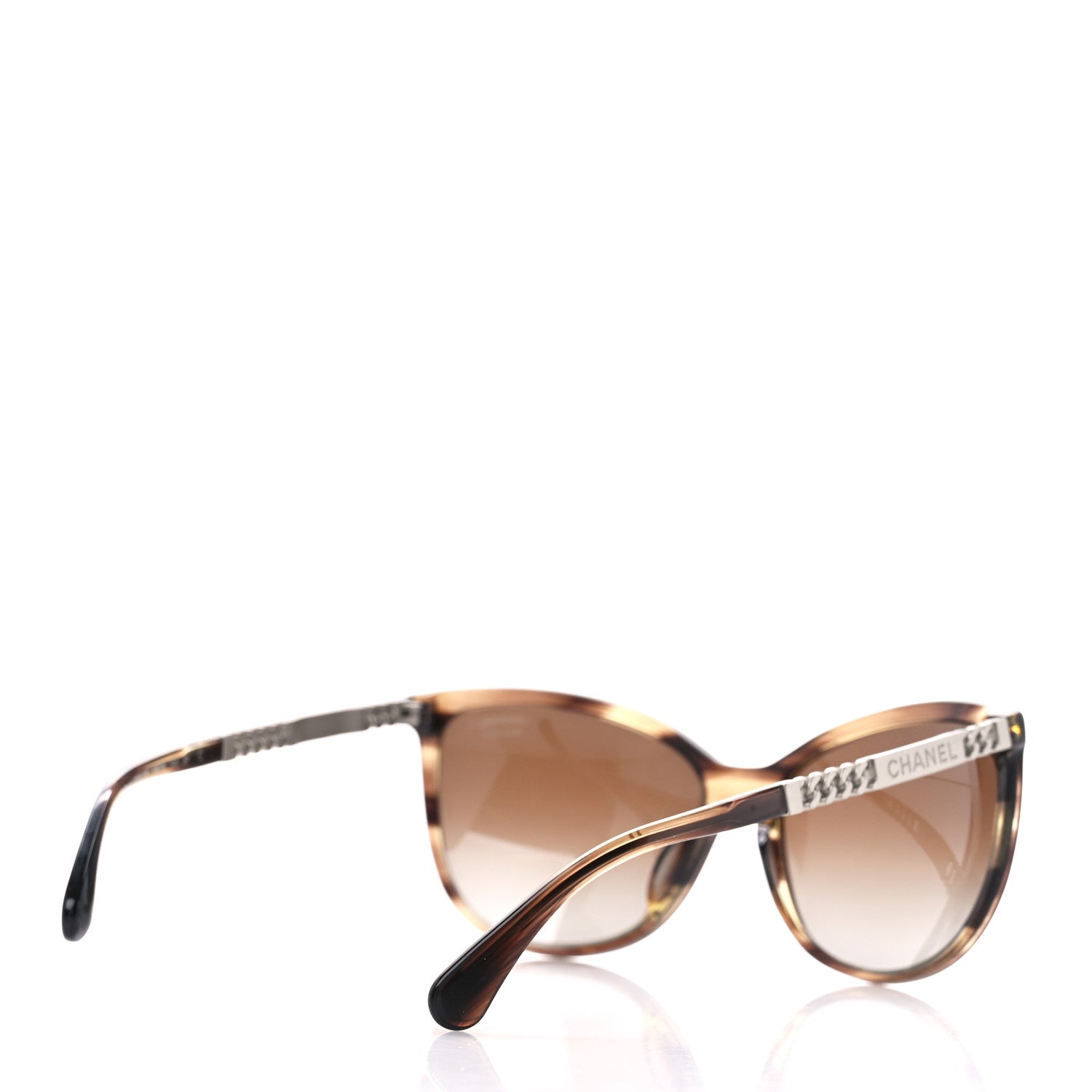 Chanel Chain Polarized Sunglasses 5352-A Brown 4 of 8