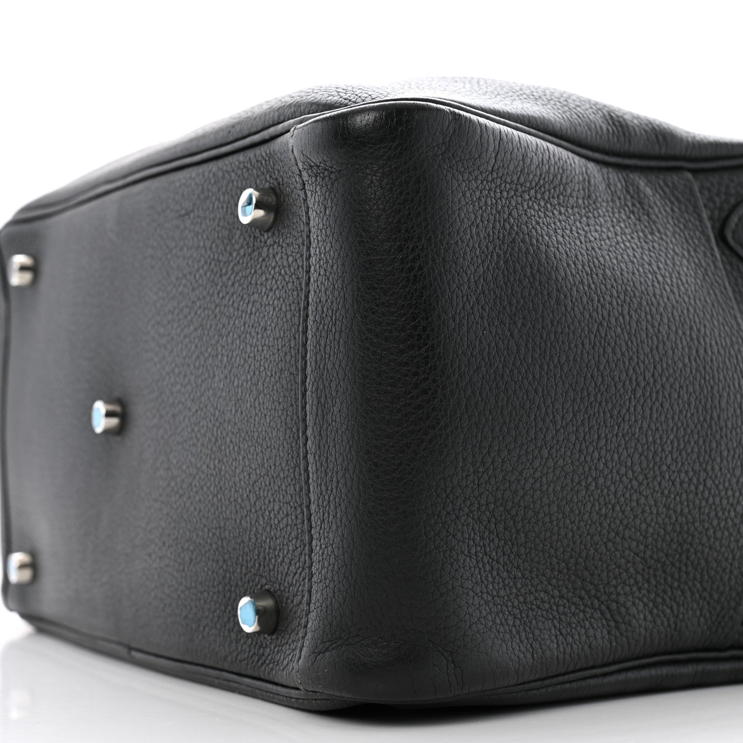 Hermes Taurillon Clemence Lindy 30 Black 10 of 12