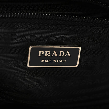 Prada Tessuto Nylon Saffiano Carry On Travel Bag Black 5 of 8