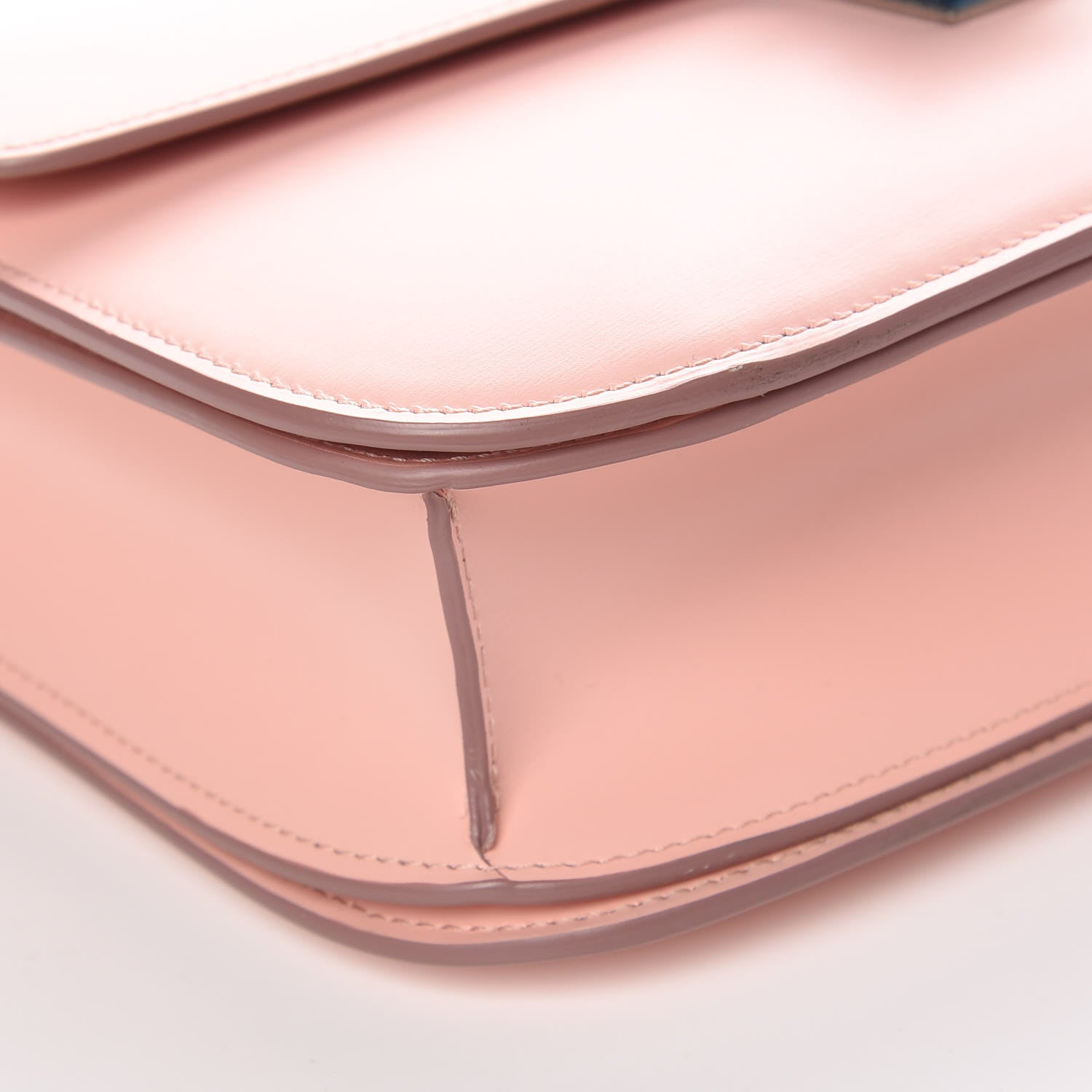 Celine Box Calfskin Medium Classic Box Flap Bag Blush 10 of 12