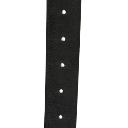 Hermes Swift Togo 32mm Belt Strap 80 32 Black Ebene 4 of 5