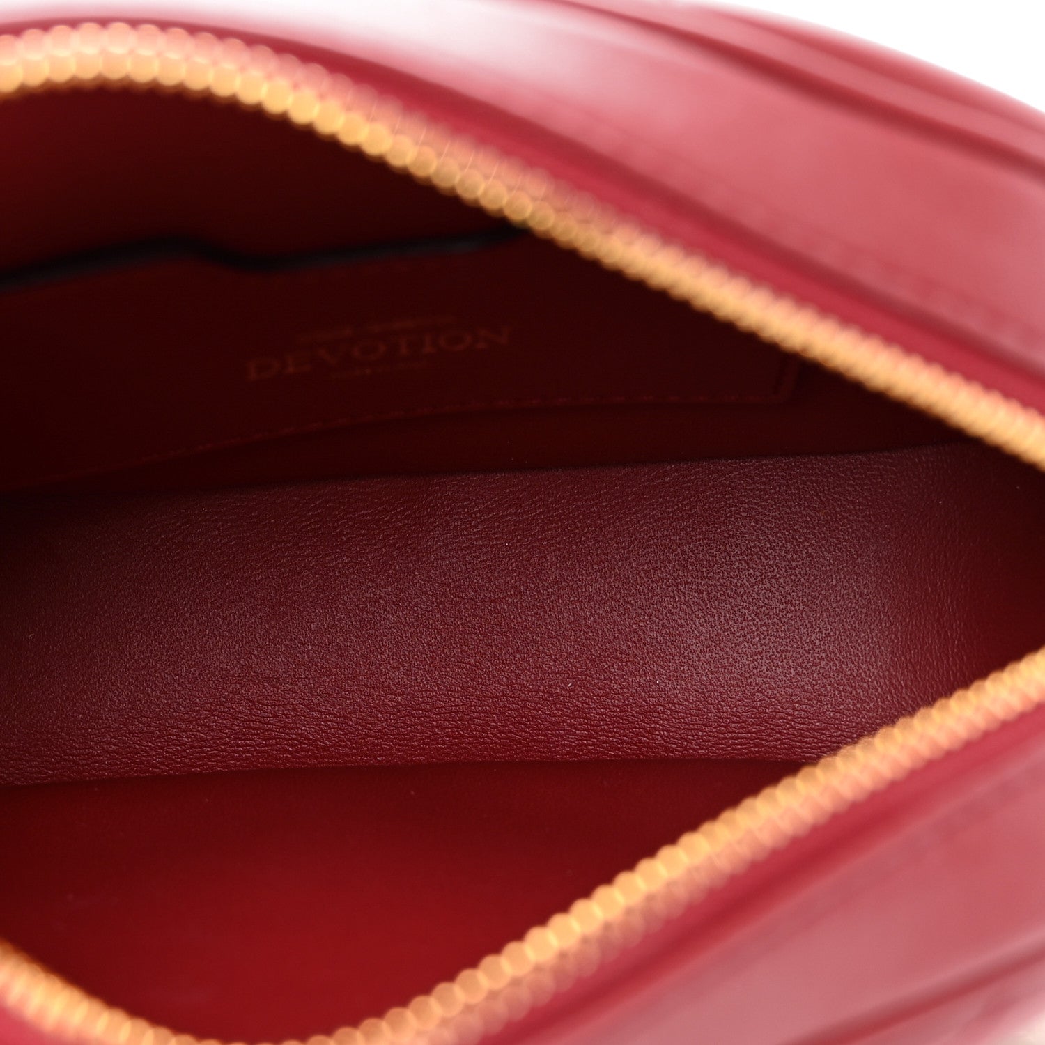 Dolce & Gabbana Calfskin Devotion Crossbody Bag Red 4 of 7