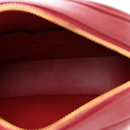 Dolce & Gabbana Calfskin Devotion Crossbody Bag Red 4 of 7
