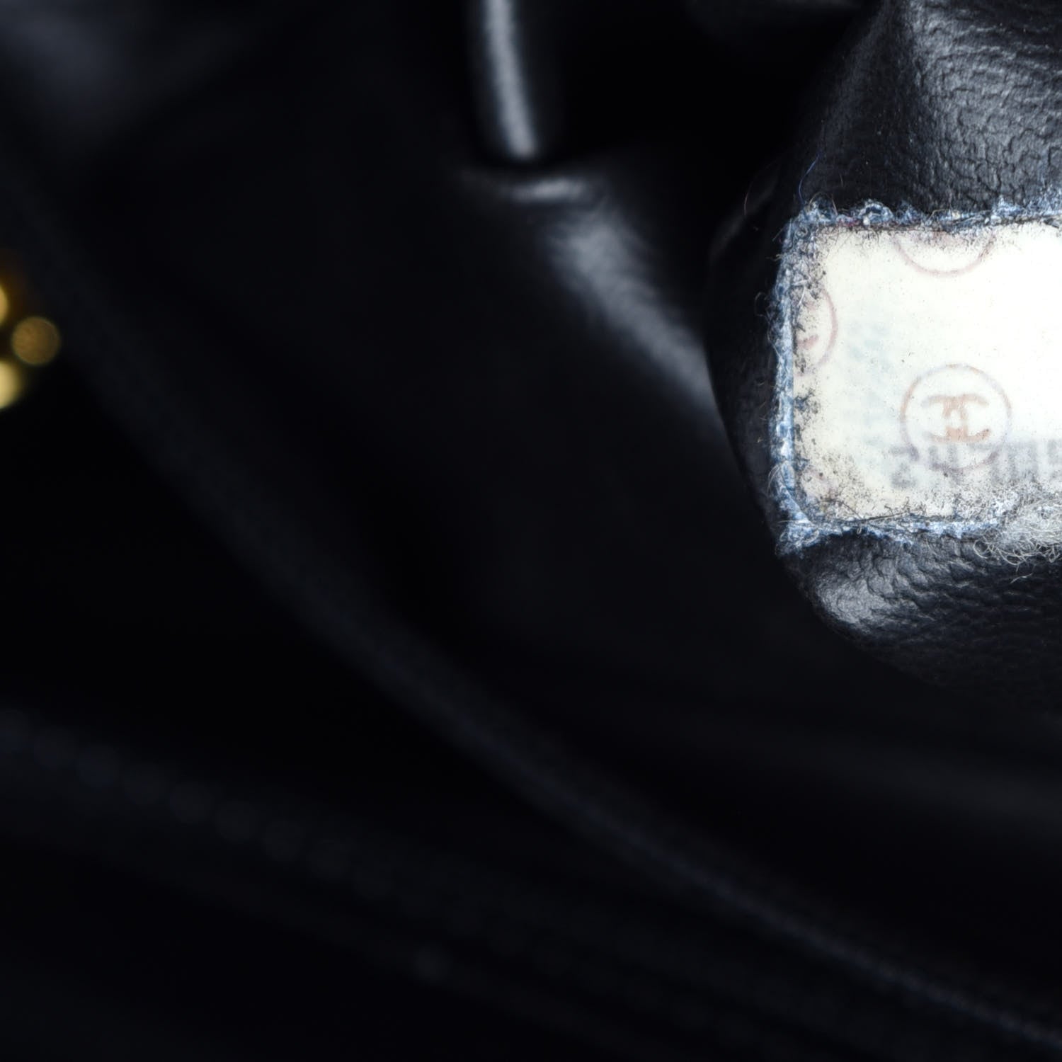Chanel Caviar CC Shoulder Bag Black 10 of 11