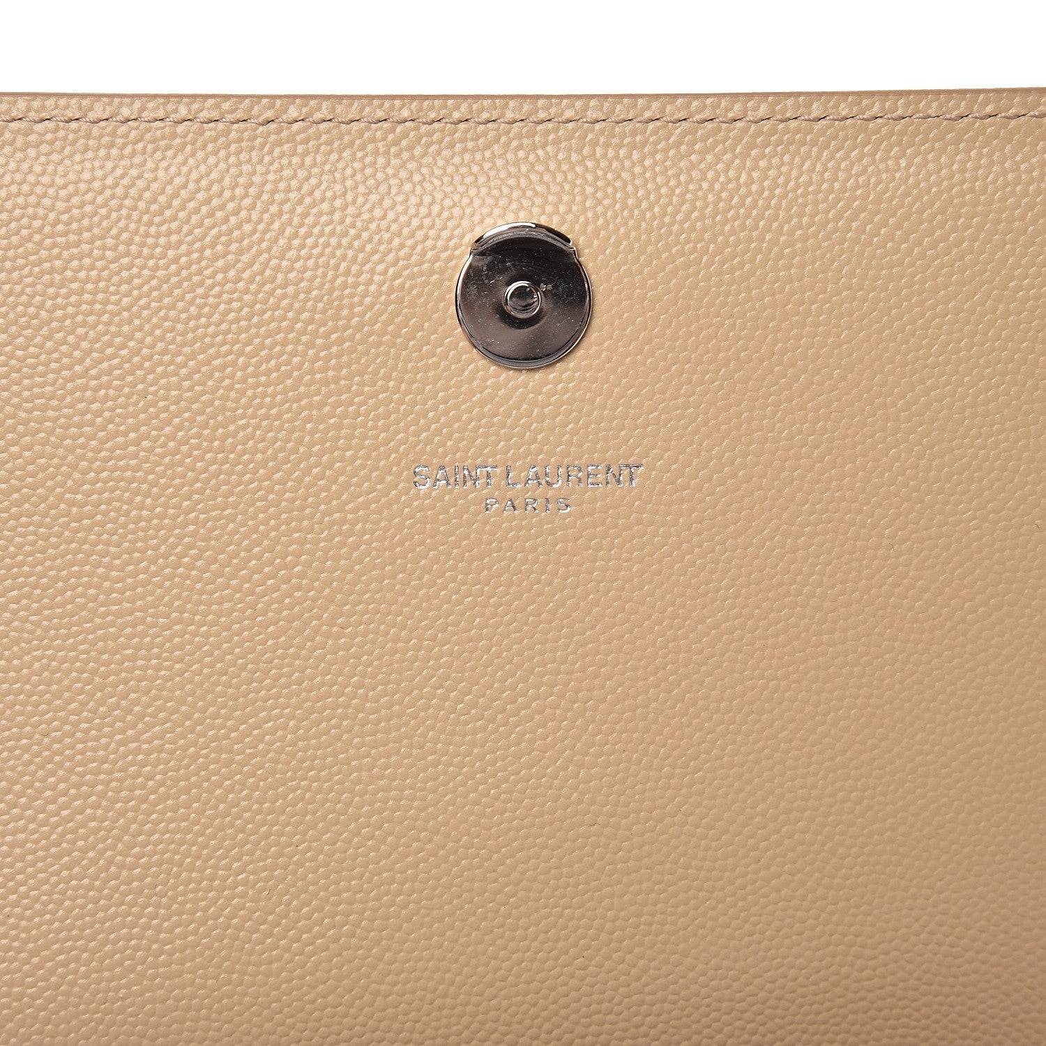 Saint Laurent Grain De Poudre Medium Monogram Kate Satchel Nude Powder 7 of 7