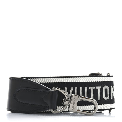 Louis Vuitton Nylon Jacquard Sporty Bandouliere Shoulder Strap Black 1 of 4