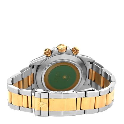Rolex Stainless Steel 18K Yellow Gold 40mm Oyster Perpetual Cosmograph Daytona Watch Champagne 16523 3 of 4
