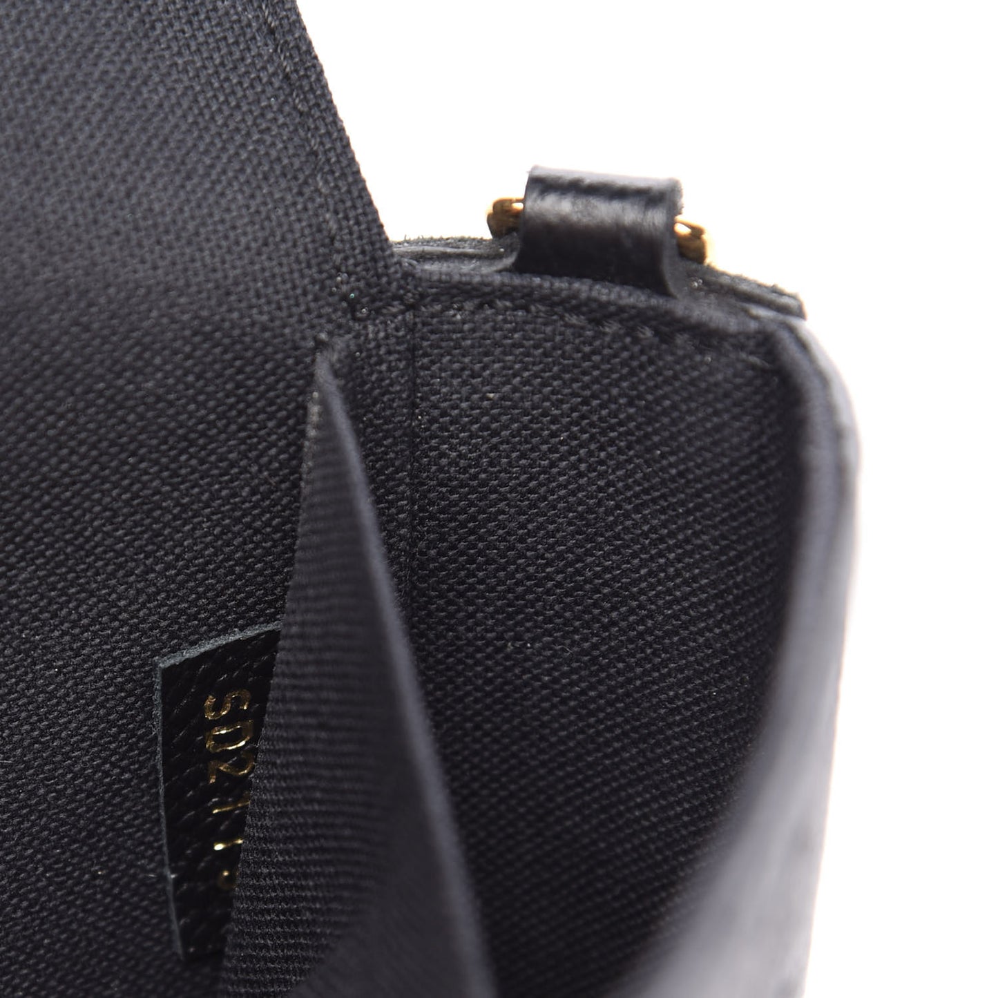 Empreinte Pochette Felicie Chain Wallet Black