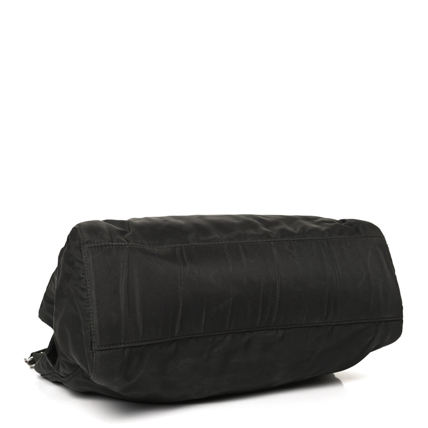 Prada Tessuto Nylon Chain Shoulder Bag Black 3 of 9