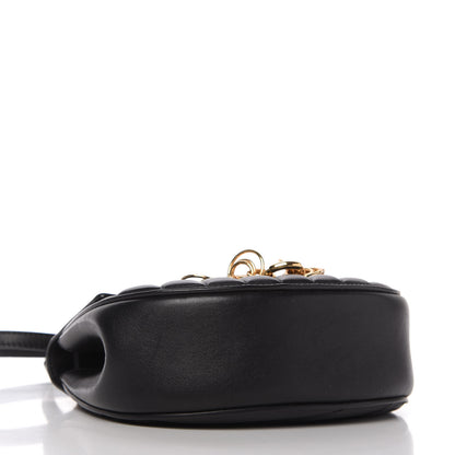 Chloe Calfskin Quilted Mini Drew Bijou Shoulder Bag Black 4 of 10