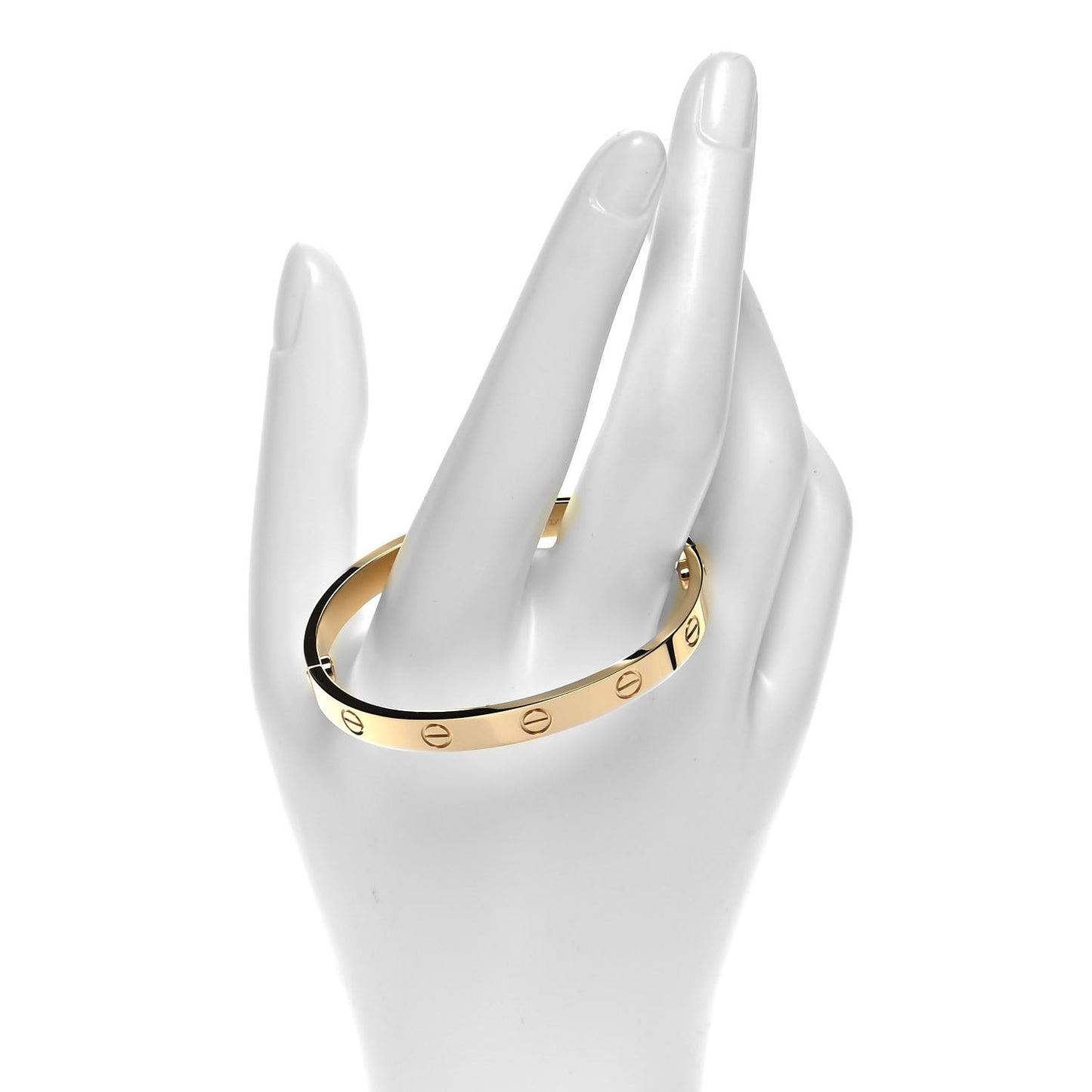 18K Yellow Gold LOVE Bracelet 16
