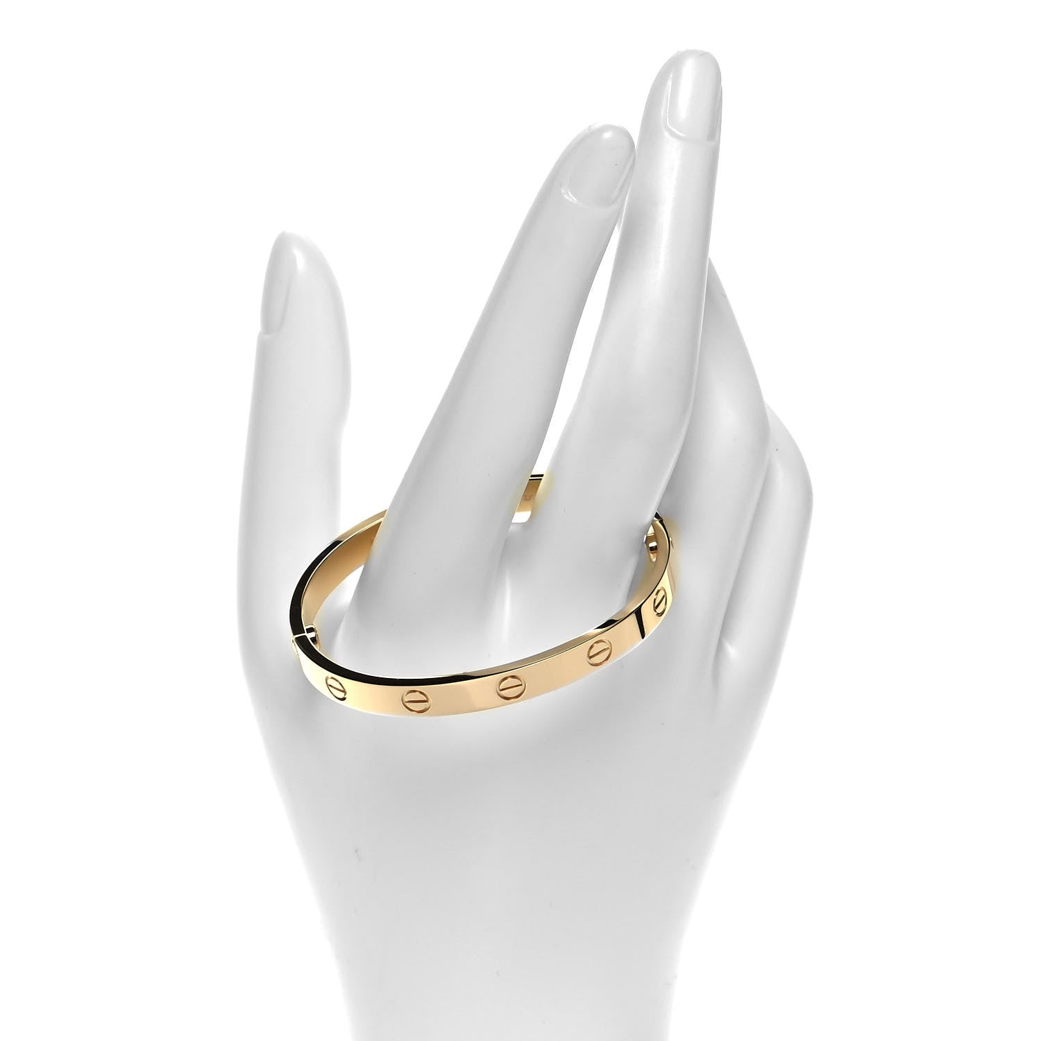 Cartier 18K Yellow Gold LOVE Bracelet 16 2 of 5