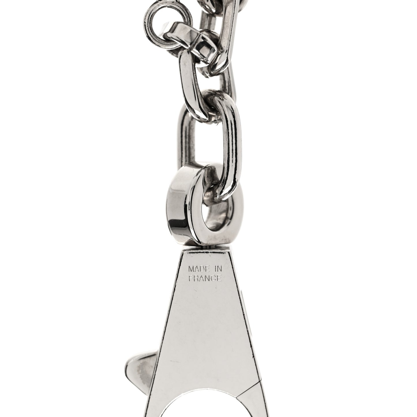Palladium Breloque Bag Charm Silver