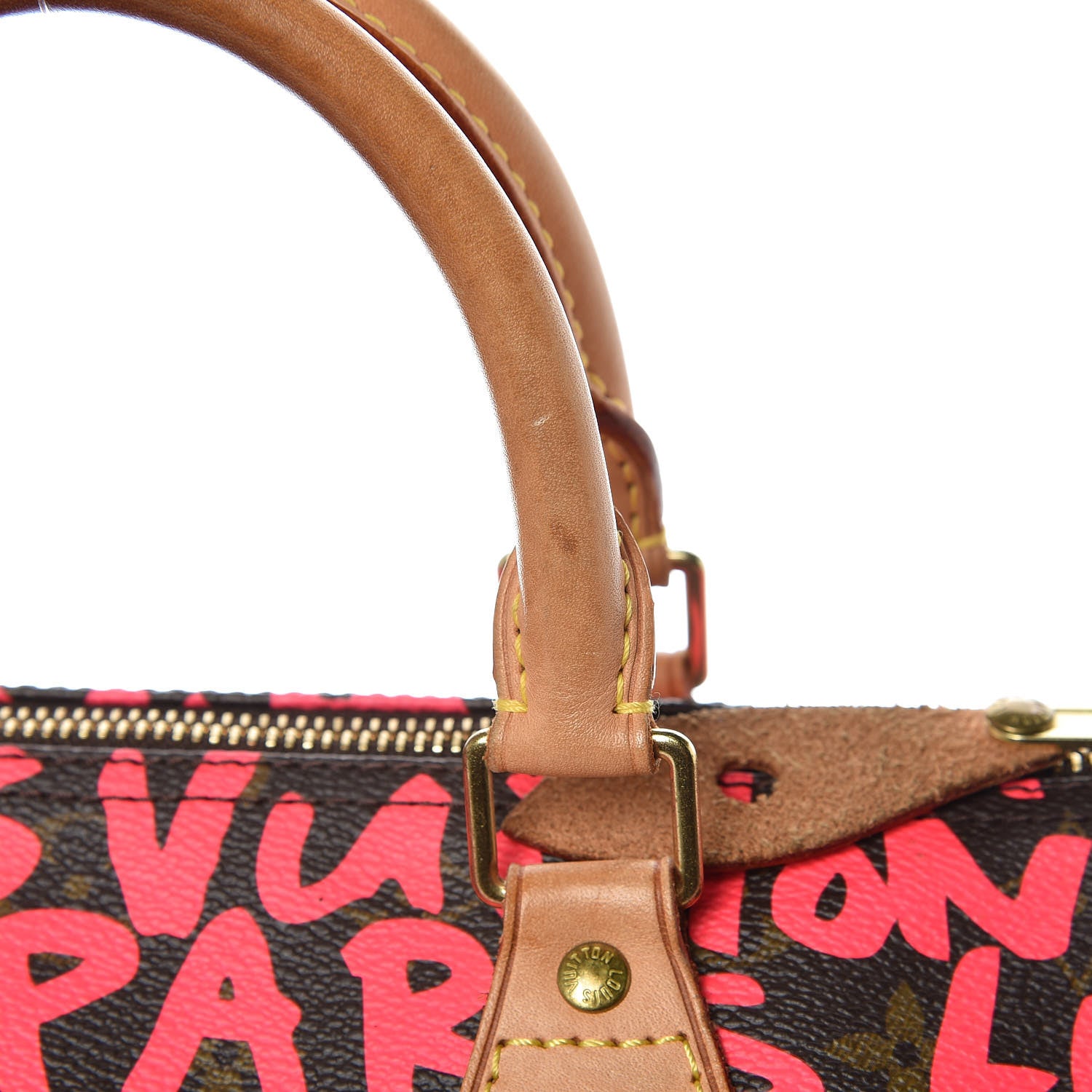 Louis Vuitton Monogram Graffiti Speedy 30 Fuchsia 16 of 19