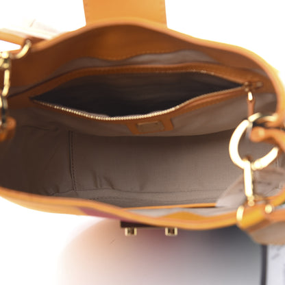 MCM Canvas Medium Patricia Hobo Rainbow 5 of 10