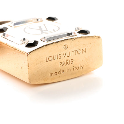 Louis Vuitton Lock Me Strass Bag Charm Key Holder Gold 3 of 5