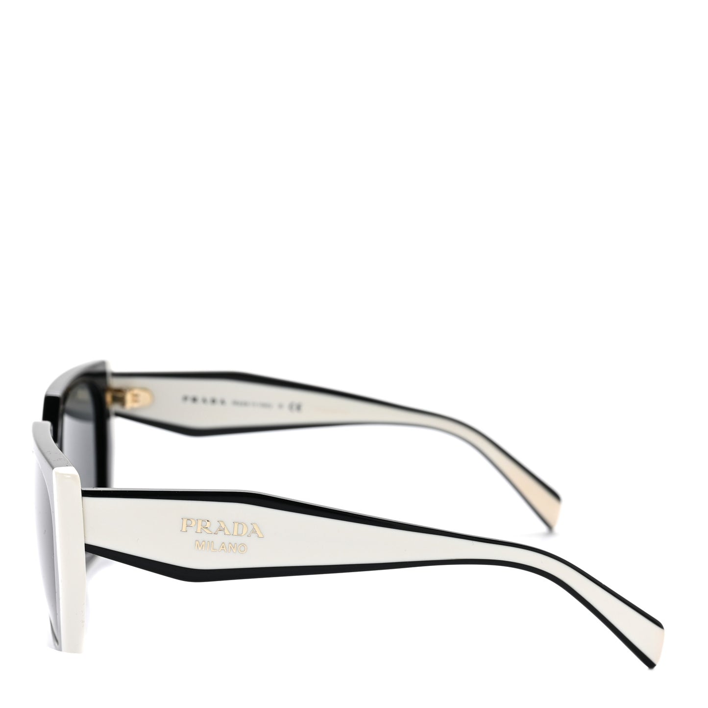 Square Sunglasses SPR 15W Black White