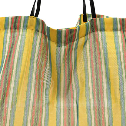 The Row Mesh Saddle Calfskin Barn Tote Bag Multicolor 8 of 10