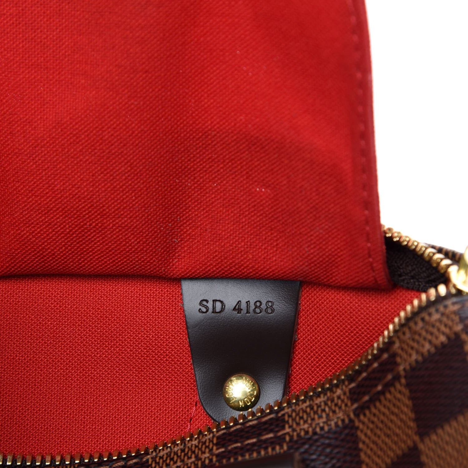 Louis Vuitton Damier Ebene Speedy Bandouliere 25 12 of 13
