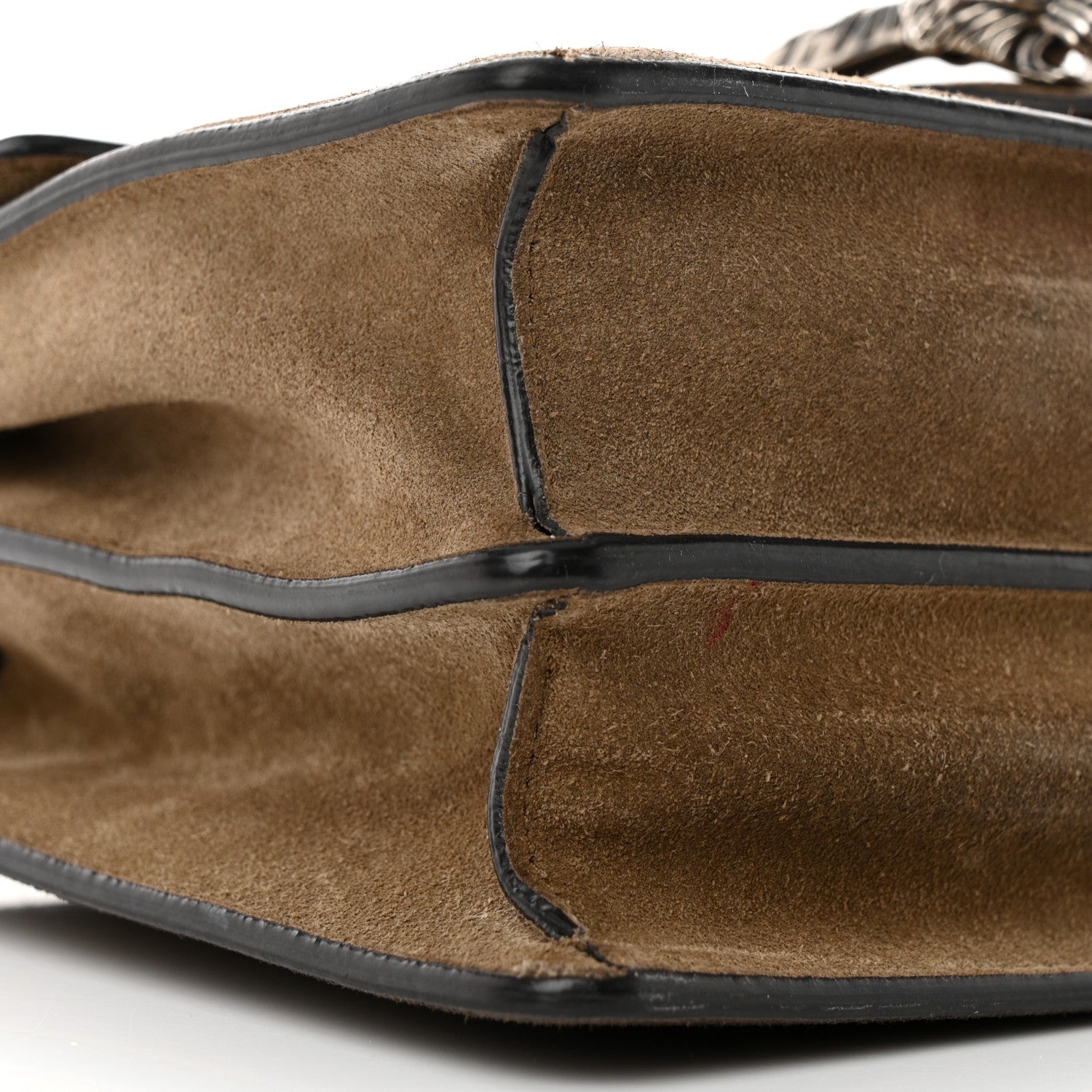 Gucci Suede Small Dionysus Shoulder Bag Taupe 10 of 11