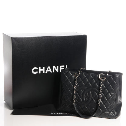Chanel Caviar Grand Shopping Tote GST Black 5 of 8