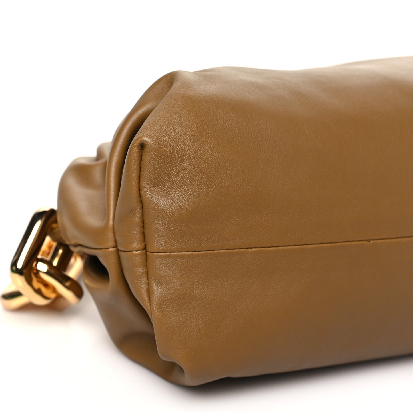 Calfskin The Pouch Chain Moutarde