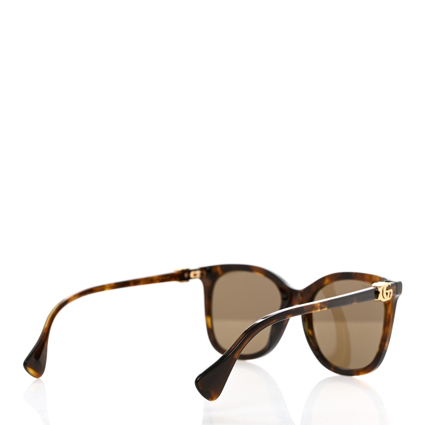 Acetate Round Sunglasses GG1071S Tortoise