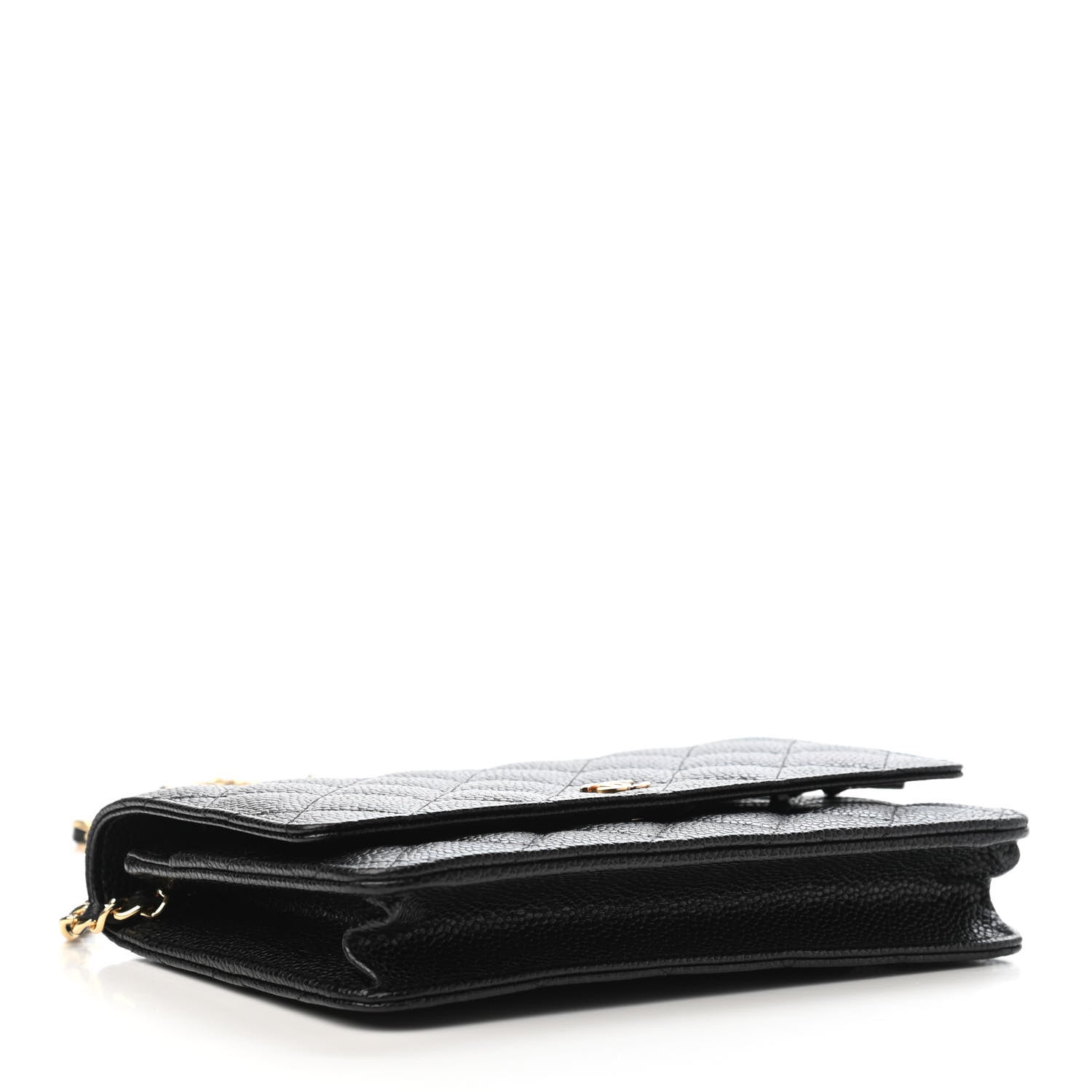 Chanel Caviar Quilted Wallet On Chain WOC Black 3 of 4