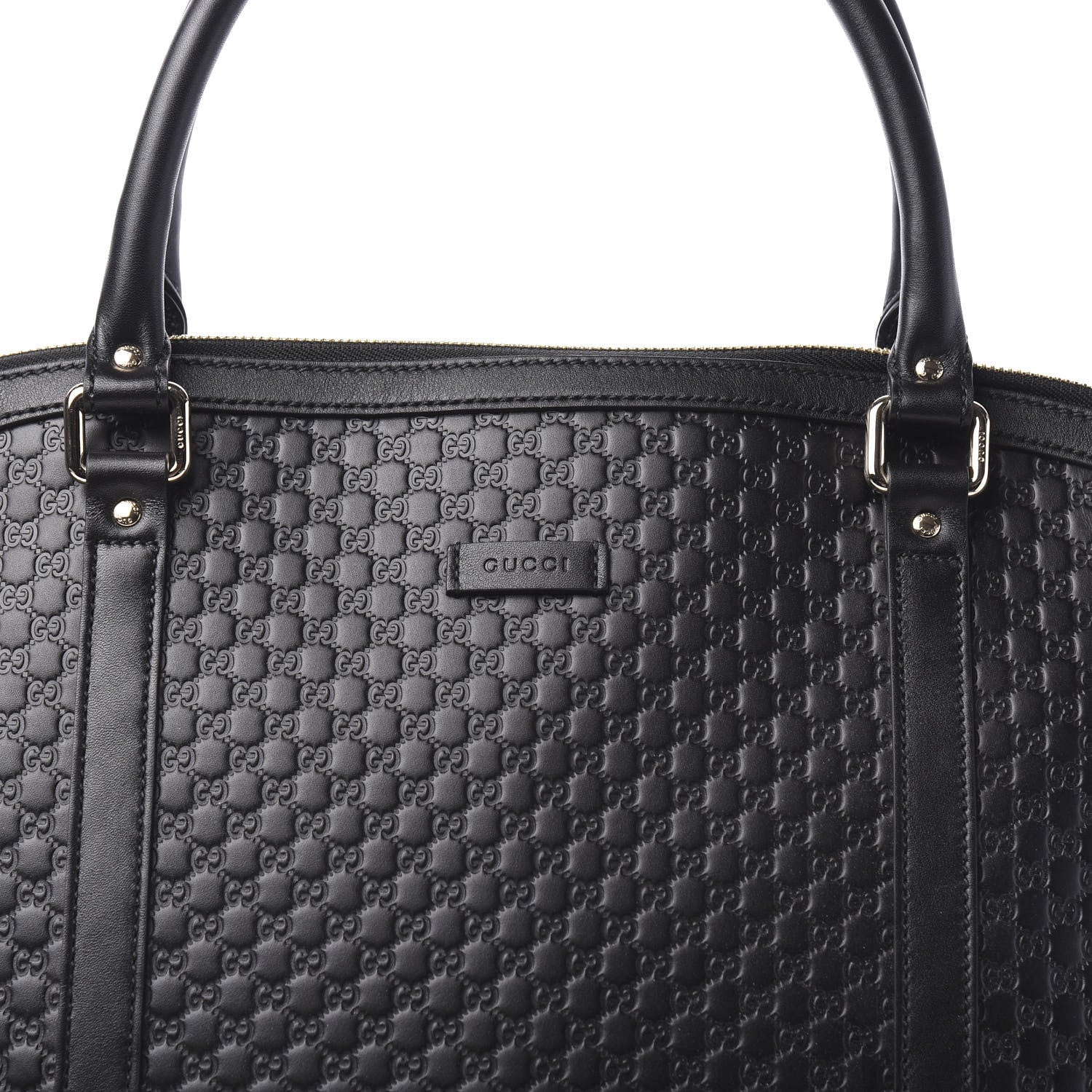 Gucci Soft Microguccissima Large Dome Satchel Black 9 of 9