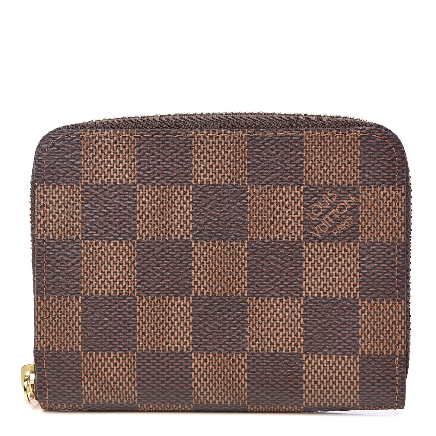 Damier Ebene Zippy Coin Purse