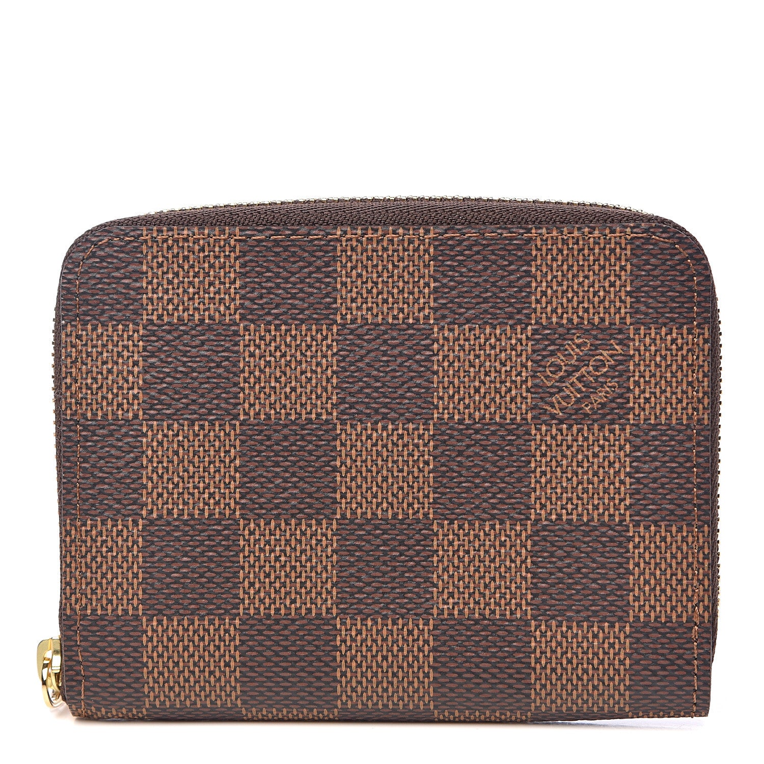 Louis Vuitton Damier Ebene Zippy Coin Purse 1 of 7