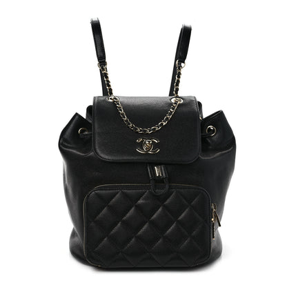Chanel Caviar Quilted Business Affinity Backpack Black 1 of 11