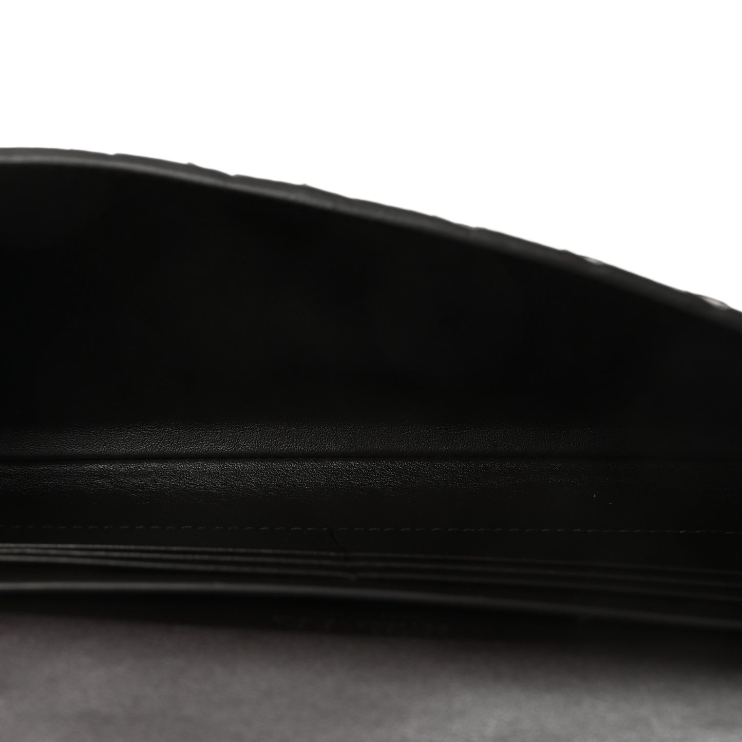 Nappa Intrecciato Long Andiamo Top Handle Clutch Fondant