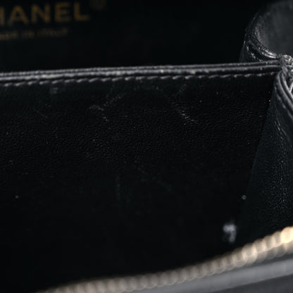 Chanel Caviar Quilted Small CC Filigree Vanity Case Black 21 of 28