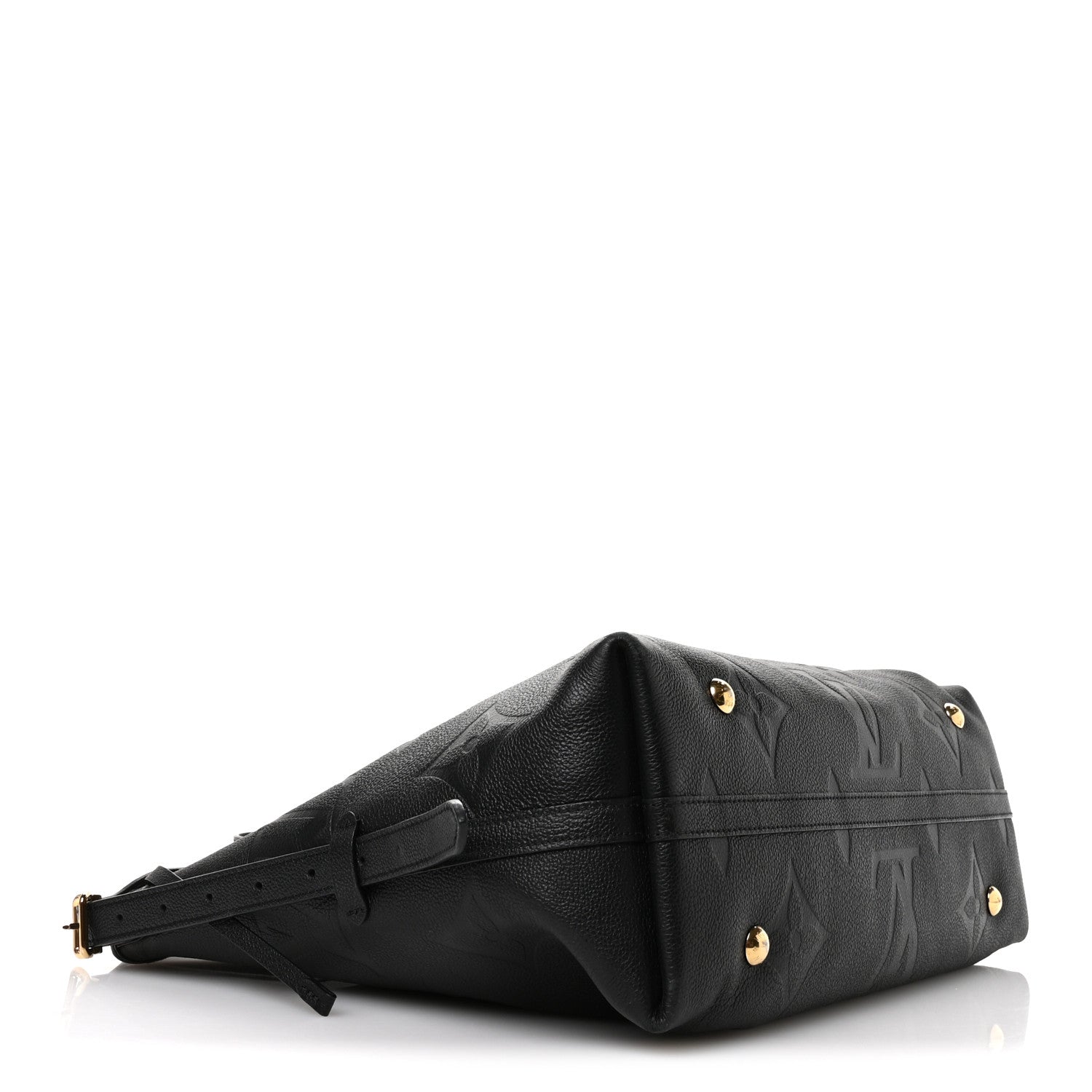 Louis Vuitton Empreinte Monogram Giant CarryAll MM Black 5 of 10