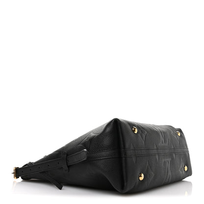 Louis Vuitton Empreinte Monogram Giant CarryAll MM Black 5 of 10