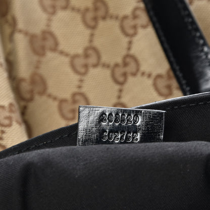 Gucci Monogram Full Moon Tote Black 7 of 7