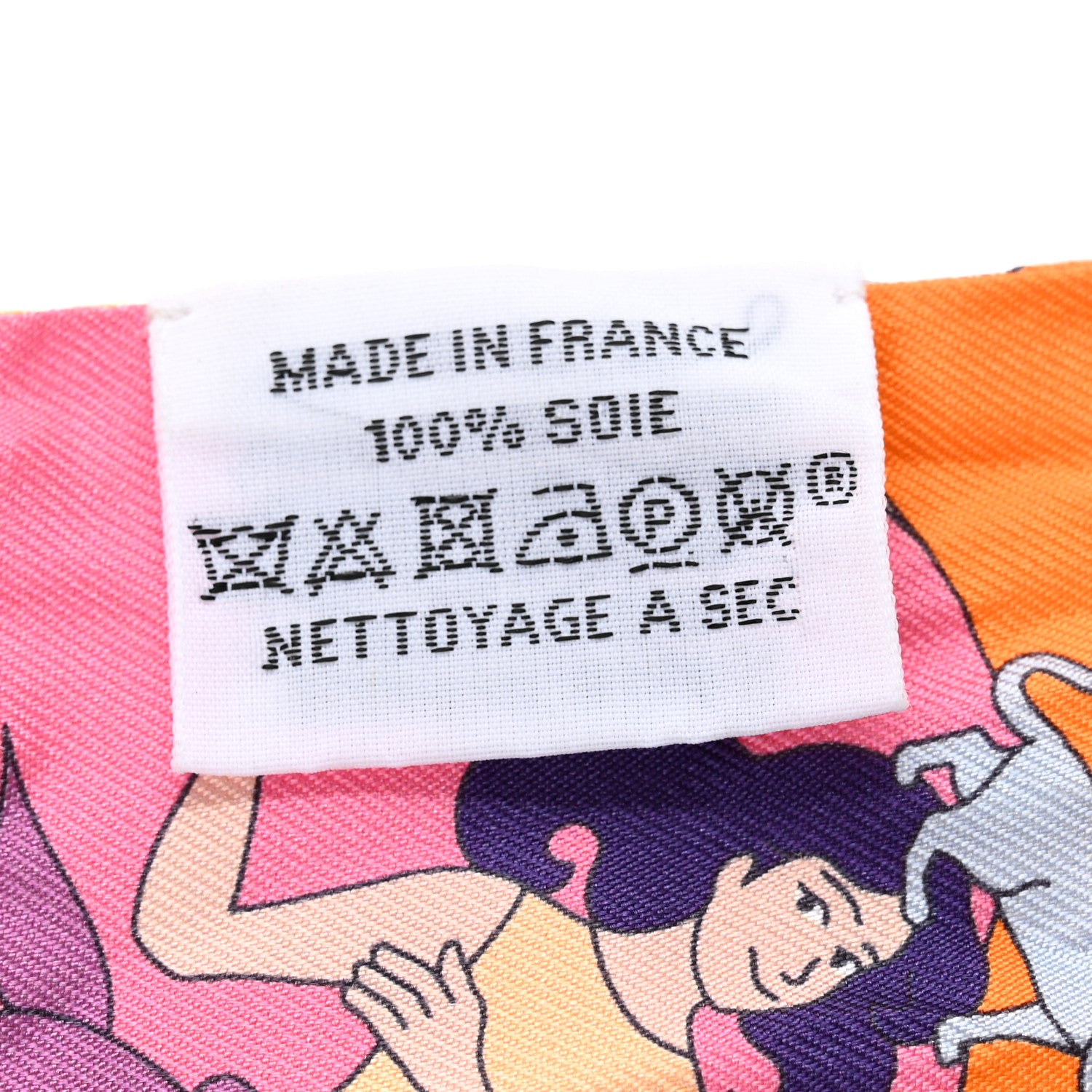 Hermes Silk Carres Volants Twilly Orange Rose Malaba 3 of 5