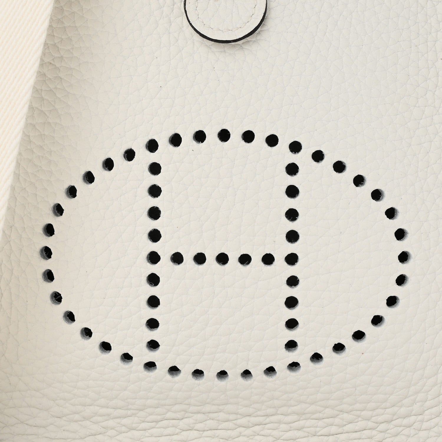 Hermes Taurillon Clemence Amazone Evelyne TPM New White 8 of 11