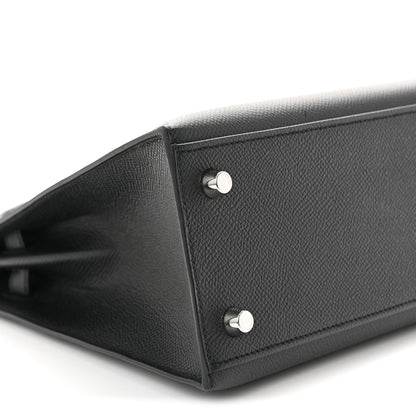 Hermes Epsom Kelly Sellier 25 Black 9 of 11