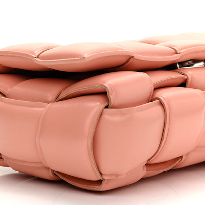 Bottega Veneta Nappa Maxi Intreccio Padded Cassette Crossbody Bag Peachy 9 of 11