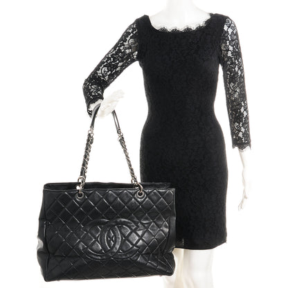 Chanel Caviar XL Grand Shopping Tote GST Black 2 of 8