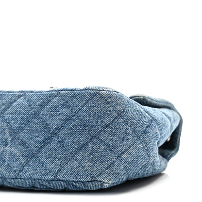 Chanel Denim CC Quilted Mini Square Flap Blue 10 of 10