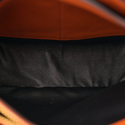 Prada Saffiano Soft Triple Pocket Tote Papaya 5 of 11