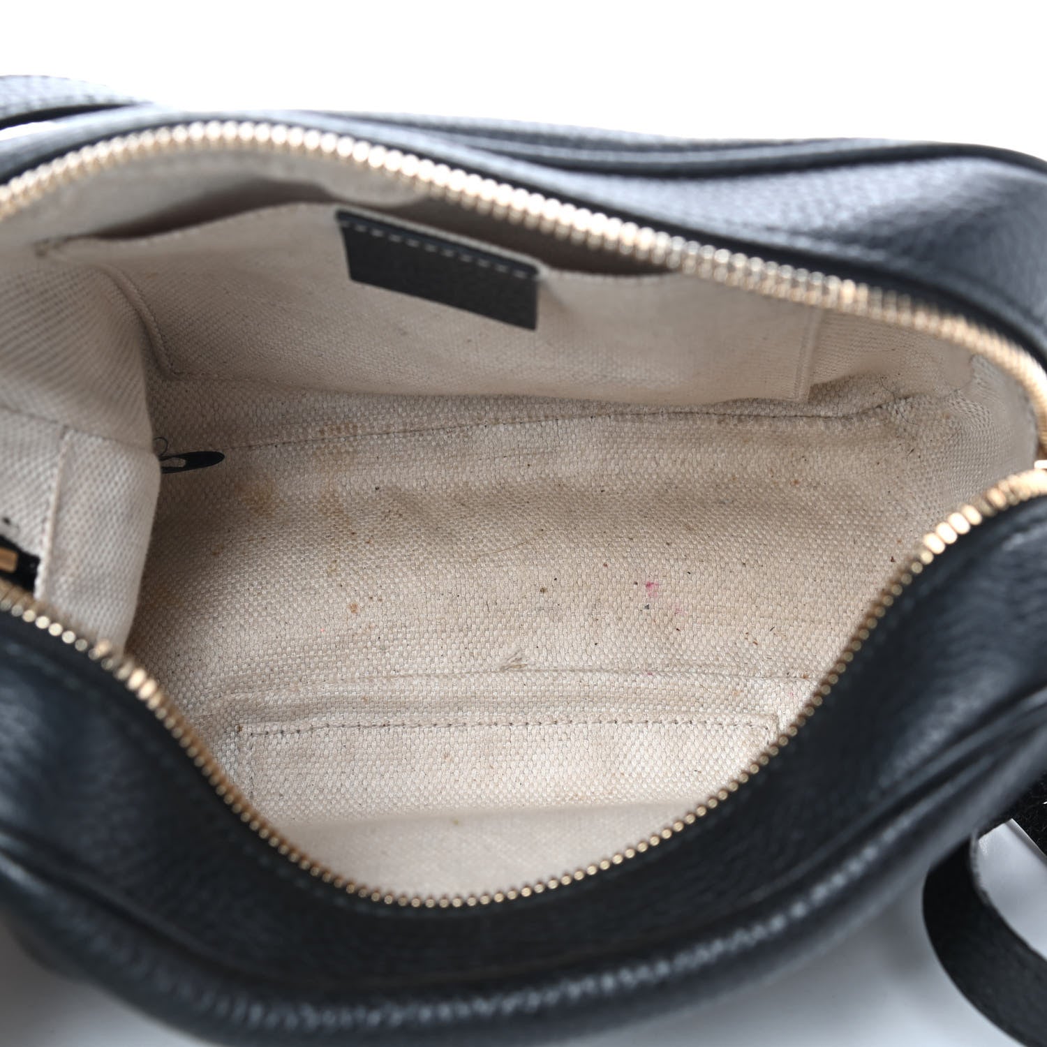 Gucci Pebbled Calfskin Small Soho Disco Bag Black 5 of 10