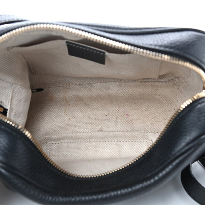 Gucci Pebbled Calfskin Small Soho Disco Bag Black 5 of 10