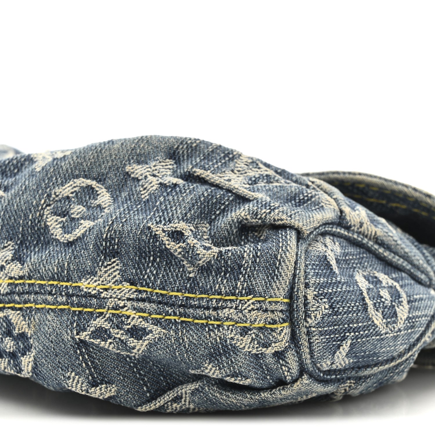 Louis Vuitton Monogram Denim Mini Pleaty Blue 8 of 12