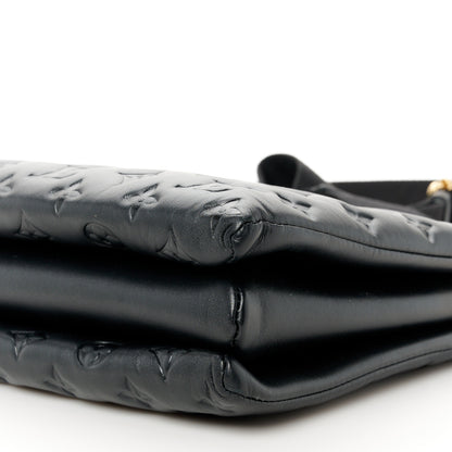 Louis Vuitton Lambskin Embossed Monogram Coussin MM  Black 11 of 11