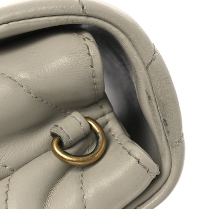 Saint Laurent Calfskin Y Quilted Monogram Toy Loulou Crossbody Bag Crema Soft 13 of 14