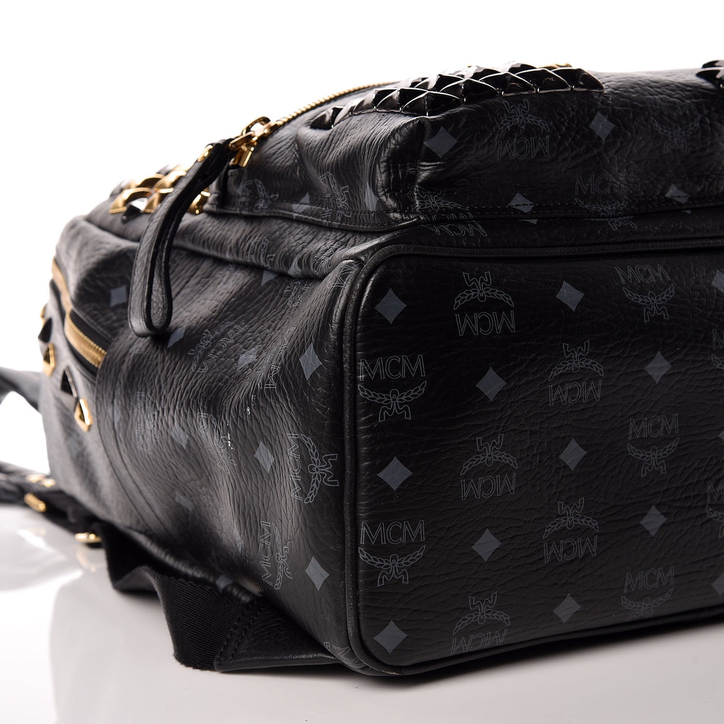 Visetos Studded Medium Stark M Backpack Black